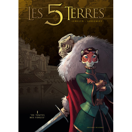 LES 5 TERRES - T01 -  DE TOUTES MES FORCES