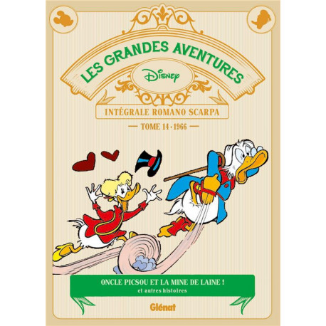 LES GRANDES AVENTURES DE ROMANO SCARPA - TOME 14 - 1966 - ONCLE PICSOU ET LA MINE DE LAINE  ET AUTR