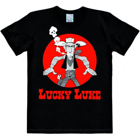 T-SHIRT LUCKY-LUKE CIGARETTE ADULTE TAILLE M