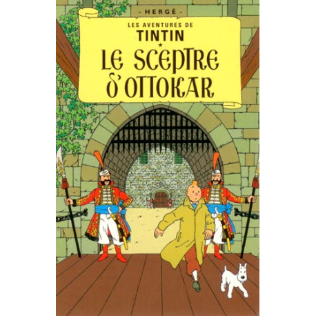 POSTER TINTIN SCEPTRE DOTTOKAR