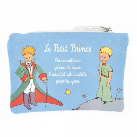 POCHETTE COTON LE PETIT PRINCE BLEU CAP 20 CM