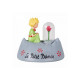 FIG LE PETIT PRINCE PLANETE AVEC SA ROSE 16 CM