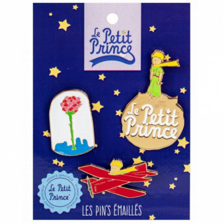 SET DE 3 PINS LE PETIT PRINCE NUIT