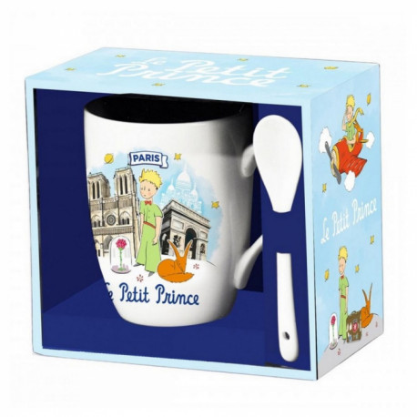 MUG PETIT PRINCE PARIS AVEC CUILLERE