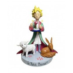 FIG LE PETIT PRINCE ROSE MOUTON ET RENARD 20CM