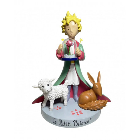 FIG LE PETIT PRINCE ROSE MOUTON ET RENARD 20CM