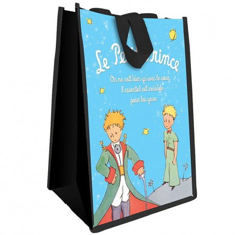 CABAS LE PETIT PRINCE 2 PERSONNAGES 35 x 25 x 19 cm