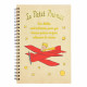 CARNET LE PETIT PRINCE AVION 13 X 18 CM