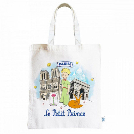 SAC COTON LE PETIT PRINCE PARIS 44X38 CM