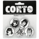 MAGNET CORTO MALTESE PACK ESMERALDA ET SUIVANTS