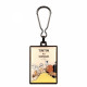 PORTE CLES METAL ALBUM TINTIN CONGO METAL COULEUR