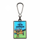 PORTE CLES METAL TINTIN ALBUM AMERIQUE