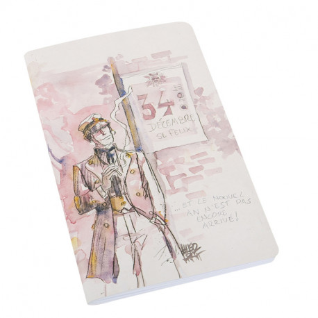 CARNET DE NOTES CORTO MALTESE 34 DECEMBRE 125X200 MM