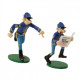 BLUTCH ET CHESTERFIELD LA PUB SPIROU PIXI FIGURINE 6 CM