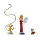 SPIROU SPIP MARSUPILAMI ET LE MINI FANTASIO PIXI FIGURINE 6 CM