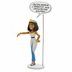 FIGURINE CLEOPATRE COLLECTION BULLES