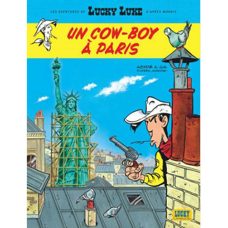 LES AVENTURES DE LUCKY LUKE DAPRES MORRIS - TOME 8 - UN COW-BOY A PARIS