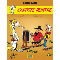 LUCKY LUKE - TOME 40 - LARTISTE PEINTRE