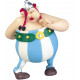 ASTERIX FIGURINE OBELIX AMOUREUX AVEC DES FLEURS