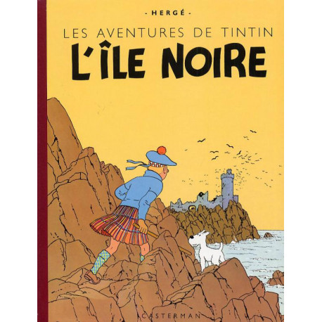 TINTIN FAC SIMILE COULEURS T07 LILE NOIRE