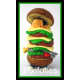 GASTON DEGUISE EN SANDWICH FIGURINE 8 CM