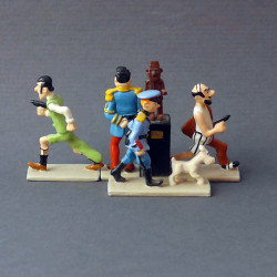 TINTIN ET L OREILLE CASSEE MINI SERIE FIGURINE 4CM