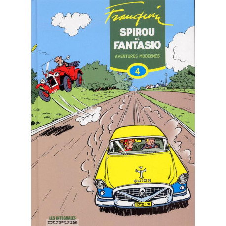 SPIROU ET FANTASIO L INTEGRALE TOME 4  AVENTURES MODERNES