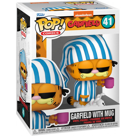 GARFIELD AVEC UN MUG FUNKO POP 10CM