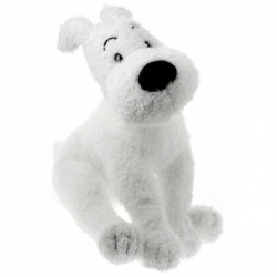 MILOU LES AVENTURES DE TINTIN PELUCHE 50CM