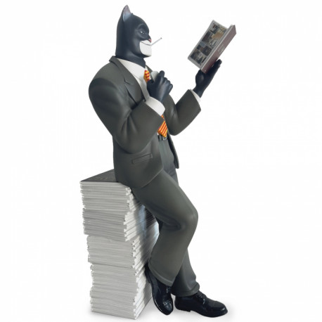 JOHN BLACKSAD PILE D ALBUM FIGURINE 25CM