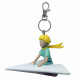 LE PETIT PRINCE SUR AVION PAPIER PORTE CLES 6CM