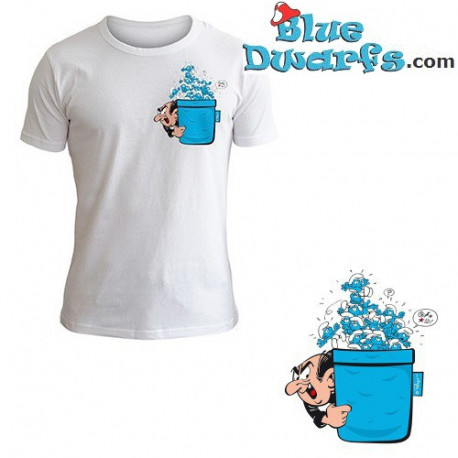 GARGAMEL ET LES SCHTROUMPFS T SHIRT L