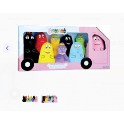 BARBAPAPA FAMILLE COFFRET DE 9 PELUCHES 15CM