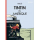 TINTIN EN AMERIQUE COLORISE COUVERTURE LOCOMOTIVE