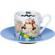 OBELIX BIG BOSS TASSE EXPRESSO AVEC SOUCOUPE 85 ML