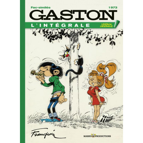 GASTON VERSION ORIGINALE INTEGRALE VOLUME 13 TIRAGE DE TETE