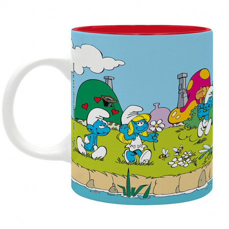 LE VILLAGE DES SCHTROUMPFS TASSE 320ML