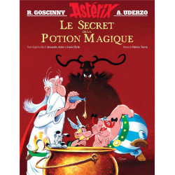 ASTERIX ALBUM ILLUSTRE DU FILM LE SECRET DE LA POTION MAGIQUE