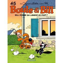 BOULE BILL TOME 45 BILL DONNE SA LANGUE AU CHAT