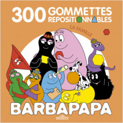 BARBAPAPA 300 GOMMETTES REPOSITIONNABLES  LA FAMILLE