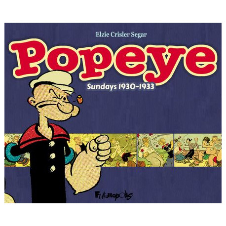 POPEYE  LES PLANCHES DU DIMANCHE 1930 1933