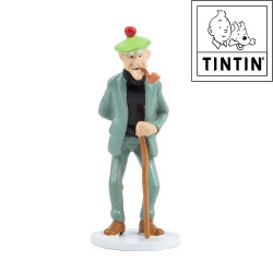 VIEUX ECOSSAIS CARTE DE VOEUX TINTIN FIGURINE 7 CM