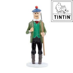 ECOSSAIS HOSPITALIER CARTE DE VOEUX TINTIN FIGURINE 7CM