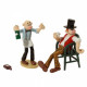 CHESTERFIELD ET BLUTCH SALOON LES TUNIQUES BLEUES FIGURINE 5CM