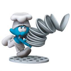 SCHTROUMPF CUISINIER FIGURINE 14CM