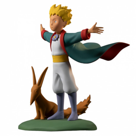 LE PETIT PRINCE ET LE RENARD FIGURINE 16CM