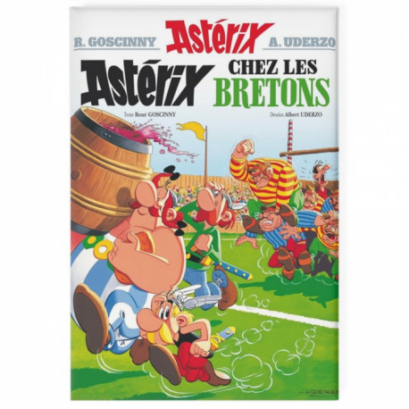 ASTERIX CHEZ LES BRETONS MAGNET 8CM