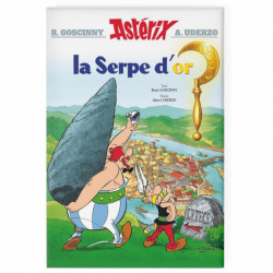 ASTERIX LA SERPE D OR MAGNET 8CM