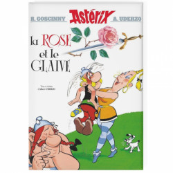 ASTERIX LA ROSE ET LE GLAIVE MAGNET 8CM