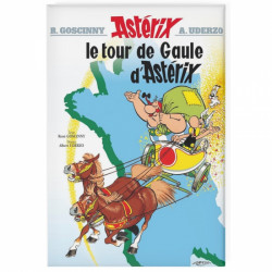 ASTERIX ET LE TOUR DE GAULE MAGNET 8 CM